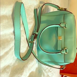 Kate Spade (Tiffany blue) Crossbody Leather Purse